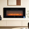 Devanti Electric Fireplace Wall Mounted Insert 1800W 3D Flame Remote