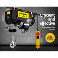 Giantz Electric Hoist Winch 500/1000KG 20M Cable Remote Chain