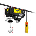 Giantz Electric Hoist Winch 400/800KG 18M Cable Remote Control