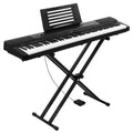 Alpha 88 Keys Electronic Piano Keyboard Digital Electric Stand Pedal