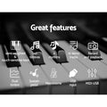 Alpha 88 Keys Electronic Piano Keyboard Digital Electric Stand Pedal