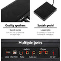 Alpha 88 Keys Electronic Piano Keyboard Digital Electric Stand Pedal