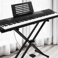 Alpha 88 Keys Electronic Piano Keyboard Digital Electric Stand Pedal