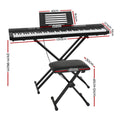 Alpha 88 Keys Digital Piano Keyboard Electric w/ Stand Stool