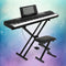 Alpha 88 Keys Digital Piano Keyboard Electric w/ Stand Stool