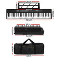 Alpha 61 Key Foldable Electronic Piano Keyboard Digital Electric Bag