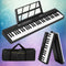Alpha 61 Key Foldable Electronic Piano Keyboard Digital Electric Bag