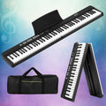 Alpha 88 Keys Foldable Electronic Piano Keyboard Digital w/Bag