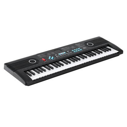 Alpha 61-Key Digital Piano Keyboard Electric Kids Gift Black