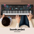 Alpha 61-Key Digital Piano Keyboard Electric Black
