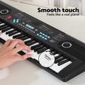 Alpha 61-Key Digital Piano Keyboard Electric Black