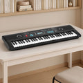 Alpha 61-Key Digital Piano Keyboard Electric Black