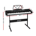 Alpha 61 Key Electronic Piano Keyboard Digital Black w/Stand