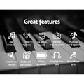 Alpha 61 Key Electronic Piano Keyboard Digital Black w/Stand