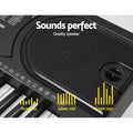 Alpha 61 Key Electronic Piano Keyboard Digital Black w/Stand