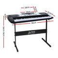 Alpha 61 Key Electronic Piano Keyboard Digital Electric Silver