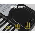 Alpha 61 Key Electronic Piano Keyboard Digital Electric Silver