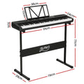 Alpha 61 Key Digital Piano Keyboard Electronic Touch Sensitive w/Stand