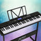 Alpha 61 Key Digital Piano Keyboard Electronic Touch Sensitive w/Stand