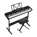 Alpha 61 Keys Digital Piano Keyboard w/ Stand Stool Touch