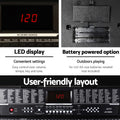 Alpha 61 Key Digital Piano Keyboard Electronic w/ Stand Speaker
