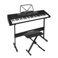 Alpha 61 Key Electronic Piano Keyboard w/ Stand Stool Speaker