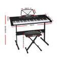 Alpha 61 Key Electronic Piano Keyboard w/ Stand Stool Speaker