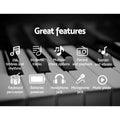 Alpha 61 Key Electronic Piano Keyboard w/ Stand Stool Speaker