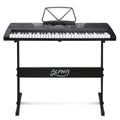 Alpha 61 Key Electronic Piano Keyboard Digital Electric Black