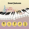 Alpha 37-Key Digital Piano Keyboard Kids Beginners Pink