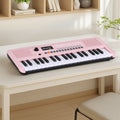 Alpha 37-Key Digital Piano Keyboard Kids Beginners Pink