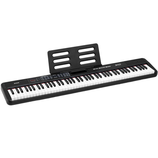 Alpha 88 Key Electronic Keyboard Piano Black