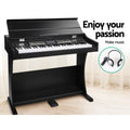 Alpha 61 Key Electronic Piano Keyboard Digital Stand Stool