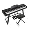 Alpha 88 Key Weighted Electric Piano Keyboard w/ Stand Stool