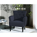 Artiss Wingback Armchair Charcoal
