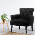 Artiss Wingback Armchair Charcoal