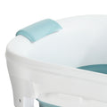 Weisshorn Foldable Bathtub 136x62cm Portable Spa Bath with Cover