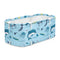 Weisshorn Foldable Bathtub 114x62cm PVC Inflatable Spa Bucket Blue