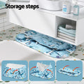 Weisshorn Foldable Bathtub 114x62cm PVC Inflatable Spa Bucket Blue