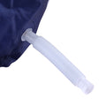 Weisshorn Foldable Bathtub 114x62cm Navy Blue Inflatable Spa Bucket
