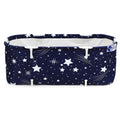 Weisshorn Foldable Bathtub 134x65cm Inflatable PVC Cushion Navy