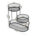 5-Star Chef Fruit Basket Bowl Space Saving Kitchen Food Storage Organiser