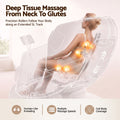 Livemor Elite 4D Massage Chair Recliner, SL Track Zero Gravity & Heat Auto Body Scan, 12 Auto Programs, 3 Zero-G Positions, Foot Rollers, Airbag Compression, Bluetooth Speaker, Wireless Charging