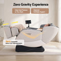 Livemor FLEX Full Body Massage Chair, Zero Gravity, Airbags, Recliner, Dual-Zone Waist & Calf Heat, 5 Auto Programs, 15cm Leg Extension for Different Height, Voice Control, Bluetooth Speakers