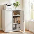 Artiss Steel Locker Cabinet 3-Point Lock Adjustable Shelves White