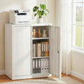 Artiss Steel Locker Cabinet 3-Point Lock Adjustable Shelves White