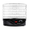 Devanti Food Dehydrator 5 Trays Fruit Beef Jerky Pet Dryer Black