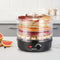 Devanti Food Dehydrator 5 Trays Fruit Beef Jerky Pet Dryer Black