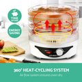 Devanti 5 Tray Food Dehydrator Fruit Beef Jerky Dryer White