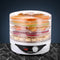 Devanti 5 Tray Food Dehydrator Fruit Beef Jerky Dryer White